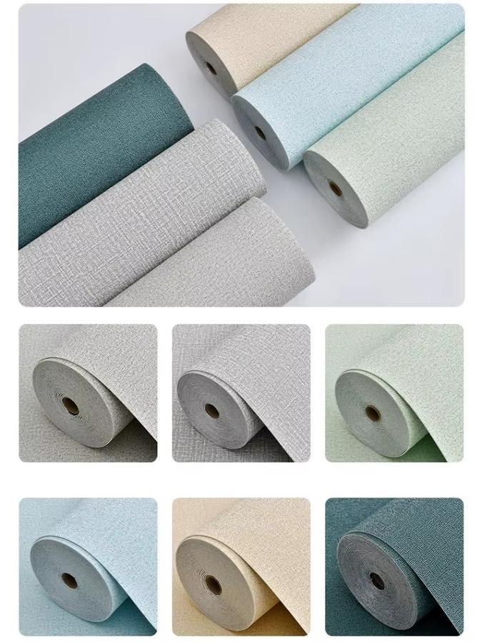 DZQ Selbstklebende 3D-Schaumstoff-Wandpaneele in Grün mit Leinen-Textur, Wasserdicht und Schalldämmend, Breite: 50 cm - Bild 2