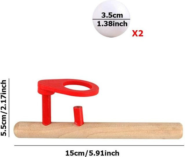 Yiran bag Holz schwimmende blasende Kugel Set Puzzlespiele ab 3 Jahren - Bild 1