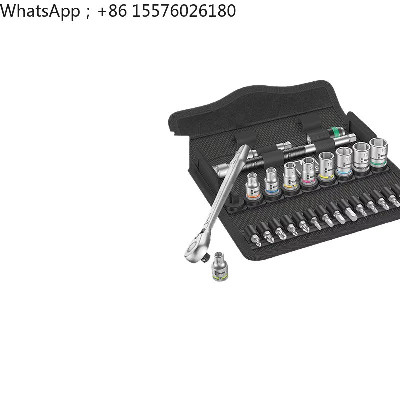 Wera Ratschenhülsen-Schraubenschlüssel Set 8100 SA6 SB 60.000 - Bild 2