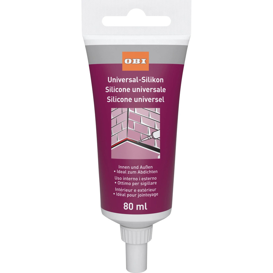 OBI Universal-Silikon Transparent 80 ml wasserdicht - Bild 2