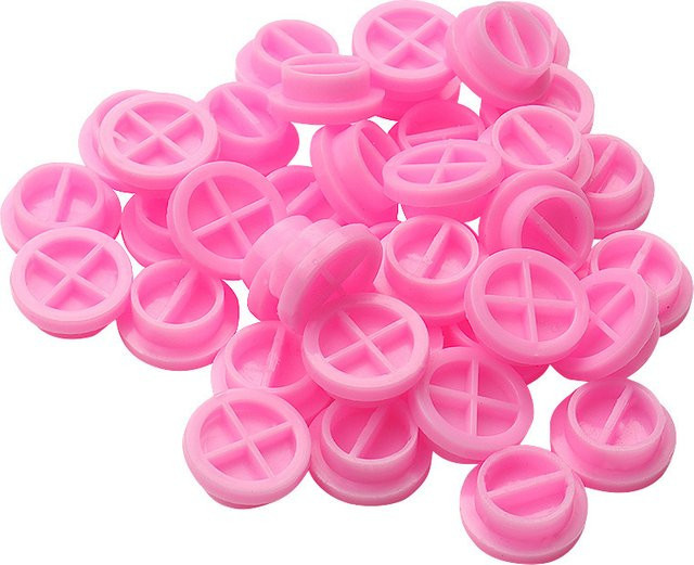 MASSA Wimpern Kleber Halter, 100 Stück, Wimpern Tasse Ring Container - Bild 1