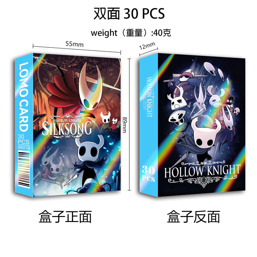 Bandai Hollow Knight Silksong Lomo-Karten, 30-teiliges Set, bunt - Bild 2