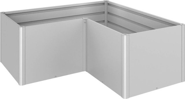 Biohort Table Bed Hochbeet in Silber-Metallic