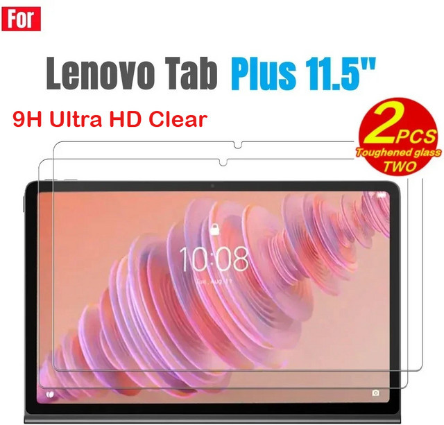 2 Stück Lenovo Idea Tab 11 Plus 11,5 2025 TB351FU Xiaoxin Pad GT HD gehärtete Glasschutzfolie transparent - Bild 1