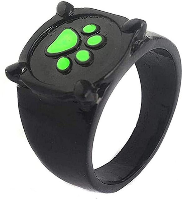 Blackrose Ring, Katze, Ornamente, Damen, Ringgröße 7 - Bild 1