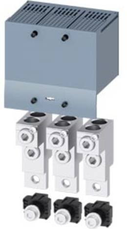 Siemens 3VA9263-0JC22 Anschlusszubehör, Grau, B: 10,5 cm, H: 9,81 cm, T: 7,27 cm - Bild 1