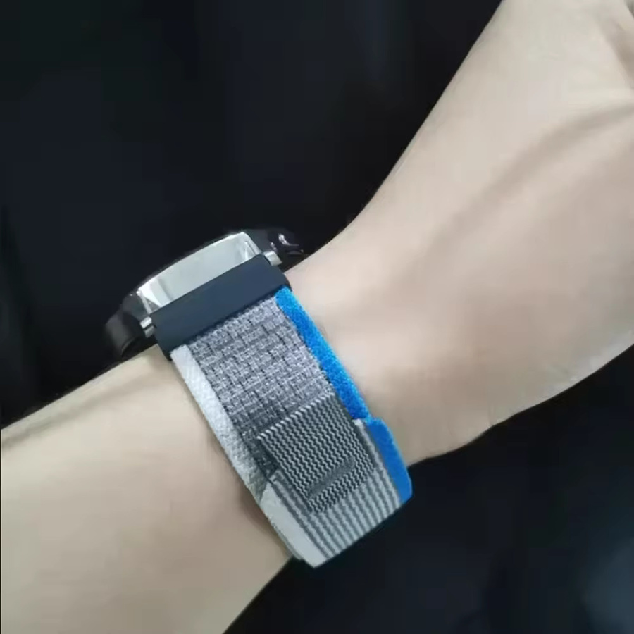 COROS Trail-Nylonarmband, Schwarz, Textil/NATO, Unisex, 20 mm/22 mm - Bild 4