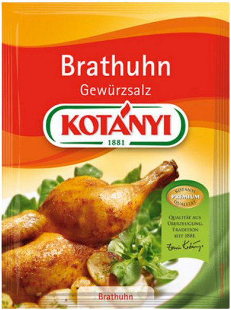 Kotanyi Brathuhn-Gewürzsalz 42 g - Bild 1