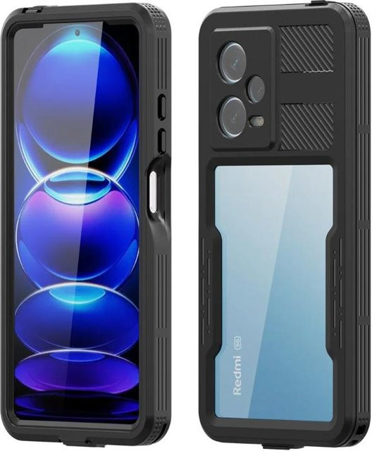 Shellbox Unterwasser-Fotografie Tauchgehäuse für Redmi Note 14 Pro 5G, Wasserdicht und Stoßfest, Farbe: Blau - Bild 1