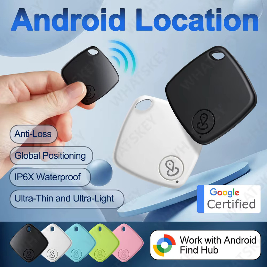 Peocke Android Air Tracker Bluetooth Smart Tag Gegenstandsfinder kompatibel mit Google Find My Device in Pink oder Schwarz - Bild 2