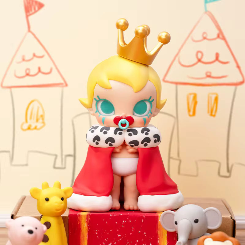 POP MART Baby Molly When I was Three! Series Mystery Box Blind Box Actionfigur von Kenny Wong, mehrfarbig - Bild 2