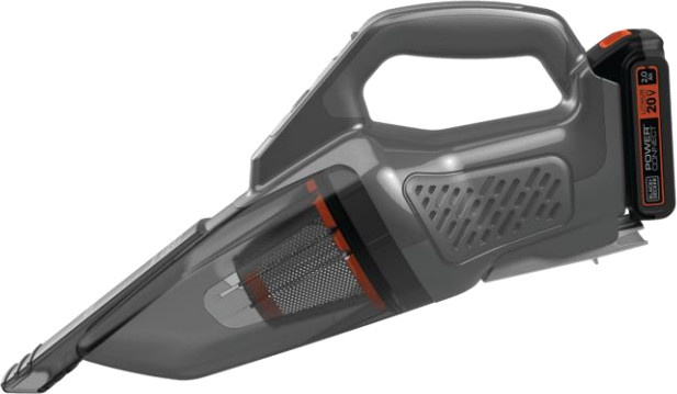 Black & Decker Dustbuster BCHV001C1 Akku-Handstaubsauger ohne Stiel in Schwarz/Grau/Transparent - Bild 1