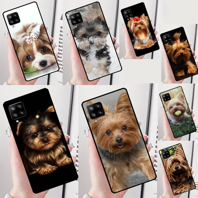 Samsung Galaxy Handyhülle mit Yorkshire Terrier Motiv in Multicolour - Bild 1