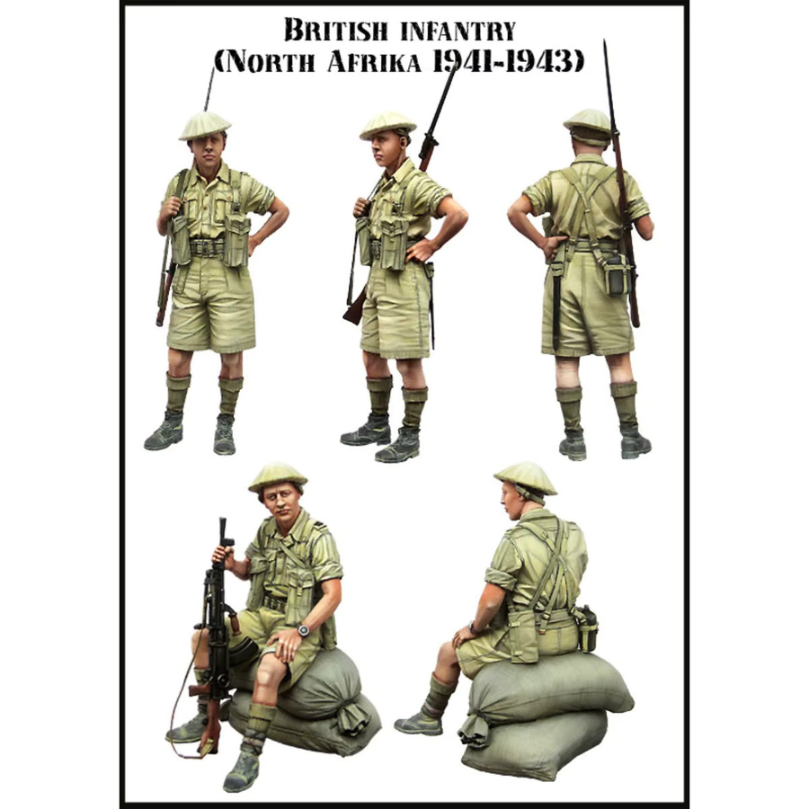 MEEKLION MODEL Britische Infanterie GK, Modellbausatz, 1/35, Militär - Bild 2