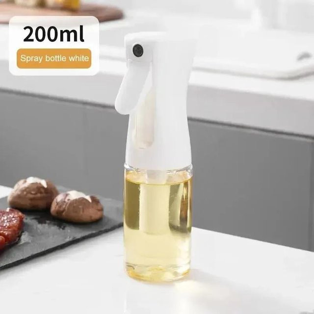 Lanzhong home life Ölsprühtopf in Weiß für Küche und Luftfritteuse, 200 ml - Bild 1