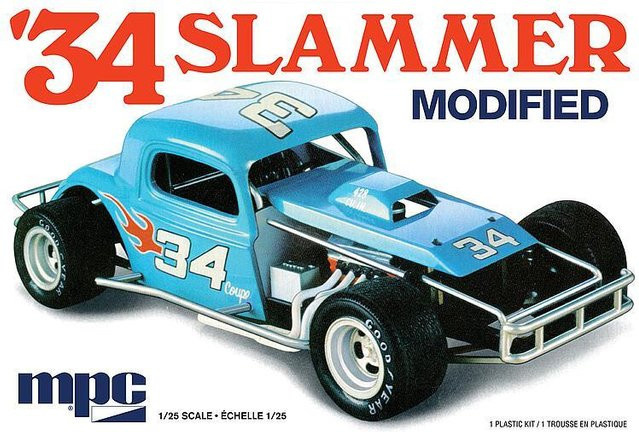 AMT/MPC 1934er Slammer Modified, Fahrzeuge, 1:25, Kunststoff, Blau - Bild 1