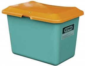 CEMO Streugutbehälter Plus3 100 Liter grün/orange - Bild 1