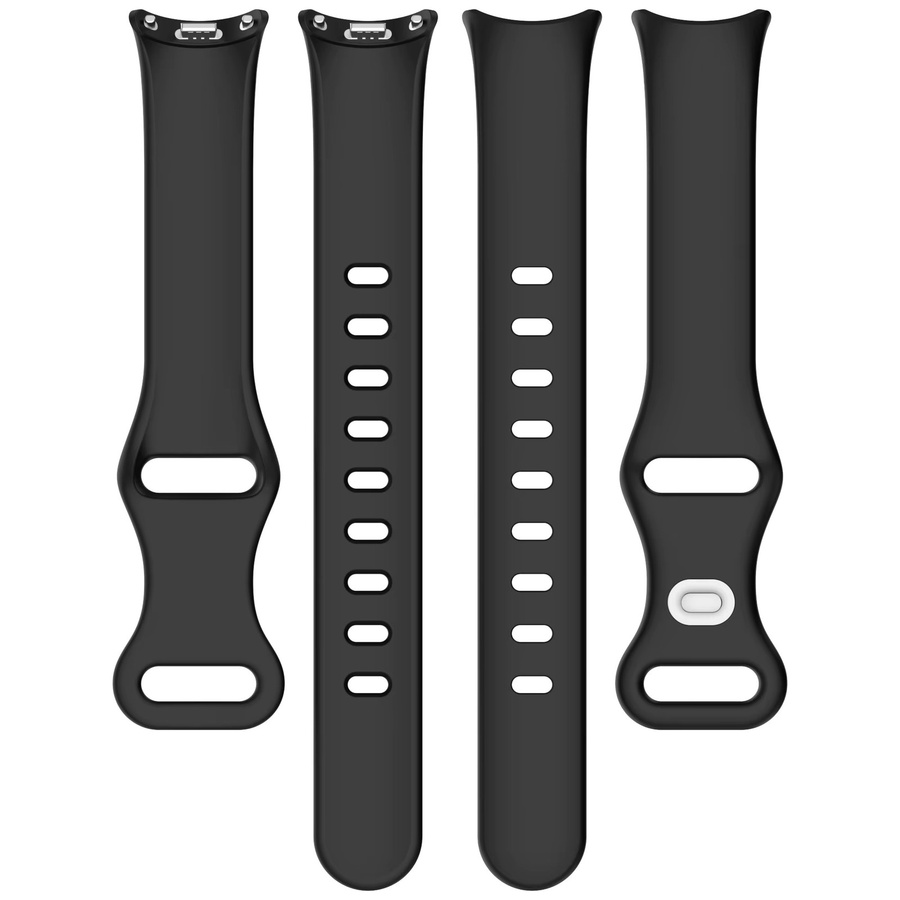 Xiaomi Uhrenarmband Silikon, Schwarz, Unisex, NFC, für Xiaomi Mi Band 8 9, Xiaomi Watch 8 9 - Bild 2