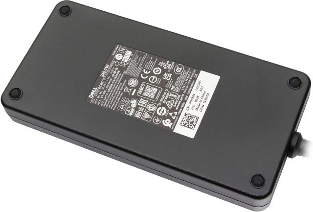 Dell AC Adapter D0X04 in Schwarz mit 240W und Barrel-Stecker - Bild 1