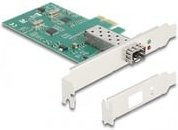 Delock 88216 PCI Express x1 Schnittstellenkarte mit 1 x SFP Slot für 100Base-FX Ethernet/LAN - Bild 1