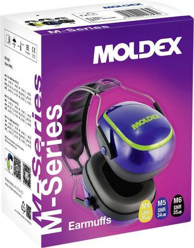 Moldex M6 613001 Kapselgehörschutz Blau mit 35 dB Dämmung - Bild 1