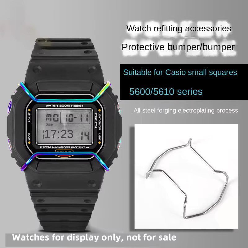 Casio Uhrenstoßstange Edelstahl, Unisex - Bild 2