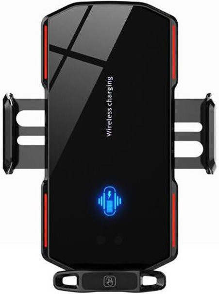 EOENKK Magnetischer Autotelefonhalter mit 66W Drahtlosem Schnellladegerät und Infrarot-Induktion für das Lüftungsgitter, Schwarz - Bild 1