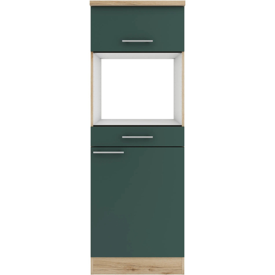 OPTIFIT Savona405 Küchen-Geräteumbauschrank in Steingrün, Breite: 60 cm - Bild 2