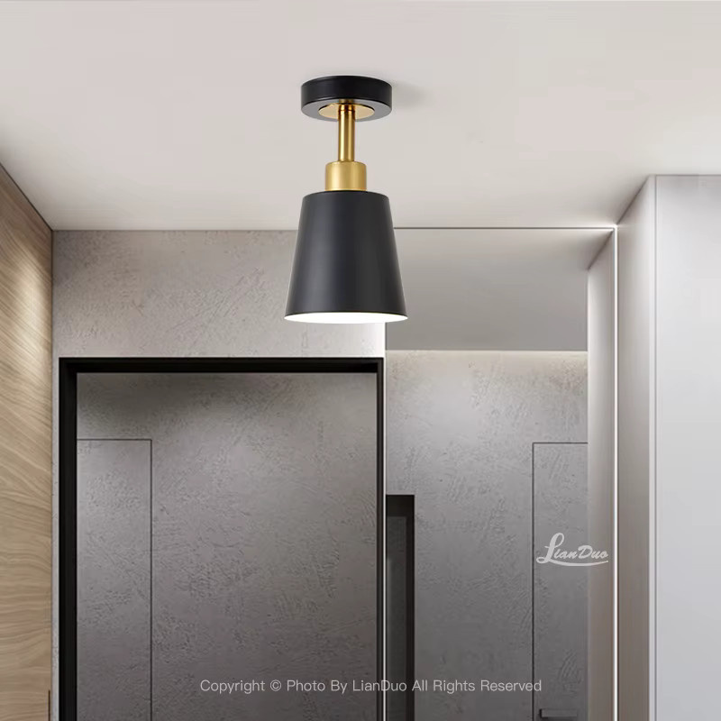 TRAZOS LED Deckenlampe im Nordic Stil für Flur, Schlafzimmer und Wohnräume - Bild 2