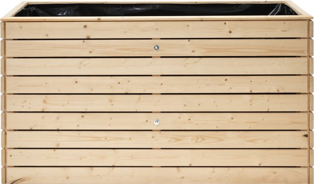 Westmann Hochbeet XL aus Fichtenholz in Braun, B/T/H: 70 x 130 x 90 cm - Bild 1