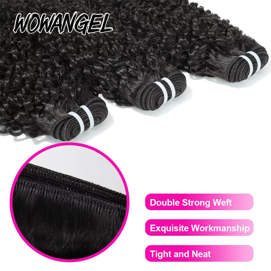 WOWANGEL Spirals Curly Bundles, Pixie Burmese Curls, 100 % Echthaar - Bild 4
