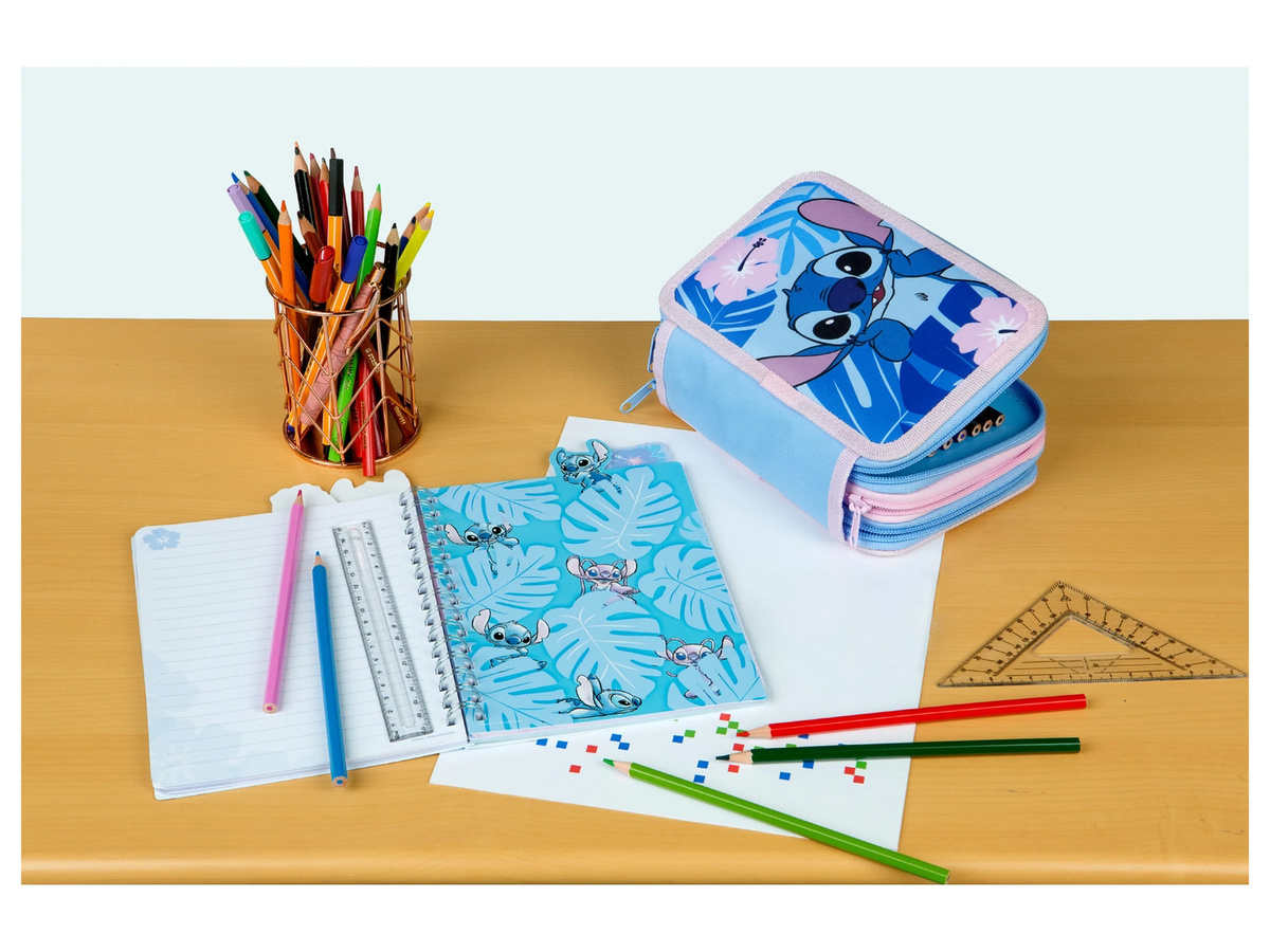 Undercover Tripledecker Etui Stitch mit Zubehör, Multicolor, Polyester - Bild 2