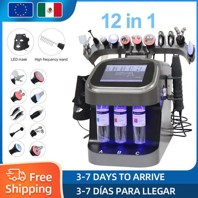 YUET WIN 12-in-1 Aqua-Peeling-Lifting-Gerät, Gesicht, Unisex - Bild 1