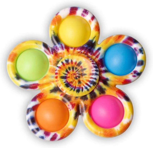 Yiran toy Fidget Spinner Sensorische Pops Finger Spielzeug Tie Dye - Bild 1