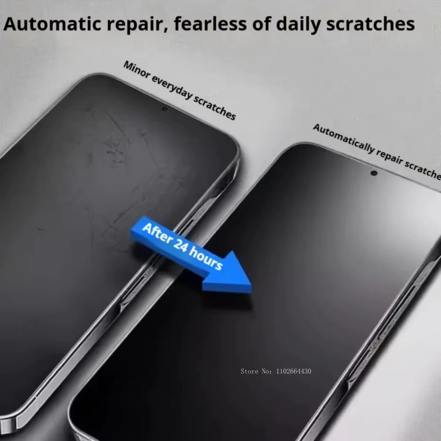 4er-Pack Matte Hydrogel Schutzfolien für Xiaomi 17 Pro und Xiaomi 17 Pro Max, Vollabdeckung Display-Schutzfolie, Transparent - Bild 2