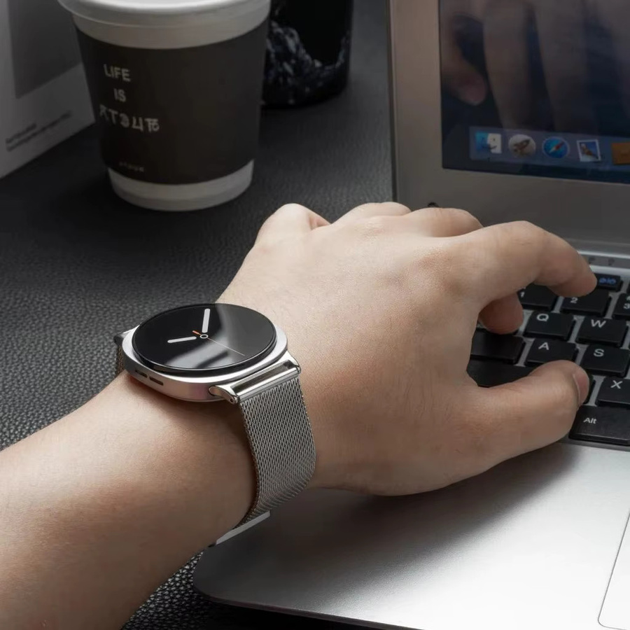 Milanaise-Armband für Samsung Galaxy Watch, Edelstahl, Unisex - Bild 3
