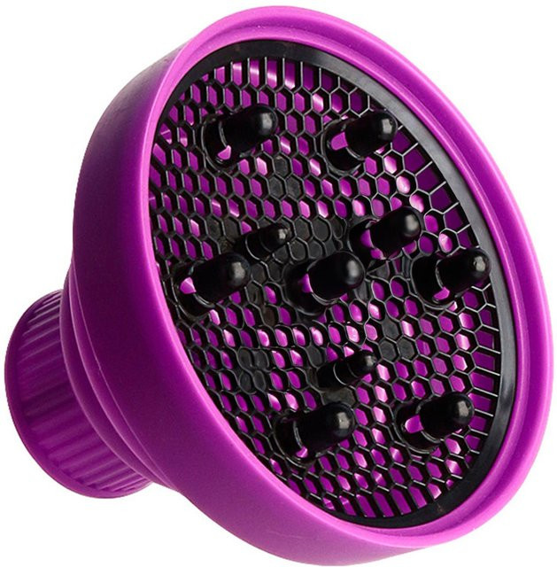 FunCouples Haartrockner-Diffusor-Aufsatz, ionisch, violett, Unisex - Bild 1