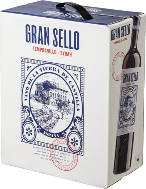Gran Sello Tempranillo Syrah, trocken, Rotwein, 2022, 3,0 l - Bild 1