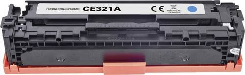 Renkforce Tonerpatrone Cyan kompatibel mit HP 128A CE321A für Laserdrucker mit 1300 Seiten Reichweite - Bild 1