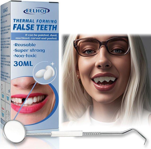EELHOE Zahnprothesen Feste Zahnfleischmodifikation, Unisex - Bild 1