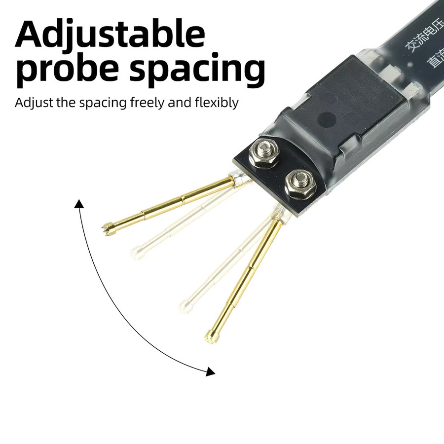 Aideepen Kondensator-Entladestift mit einstellbarem Pin-Abstand in Schwarz für elektronische Reparaturen und Stromschlagschutz - Bild 2