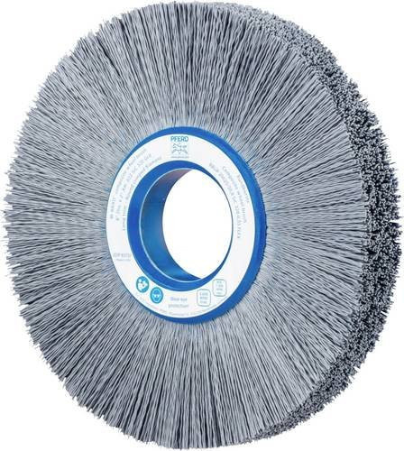 PFERD COMPOSITE FLEX Rundbürste RBUP, Farbe Grau, Korn 320, SiC-Filament-Ø 0,55 mm, Durchmesser: 200 mm, Breite: 50,8 mm, Bohrung: 25 mm - Bild 1