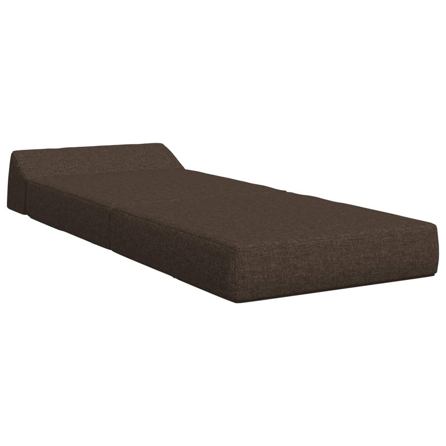 VD Home Furnishing Klappsofa Bett in Taupe aus Stoff, B/T/H: 60 x 70 x 41 cm - Bild 5