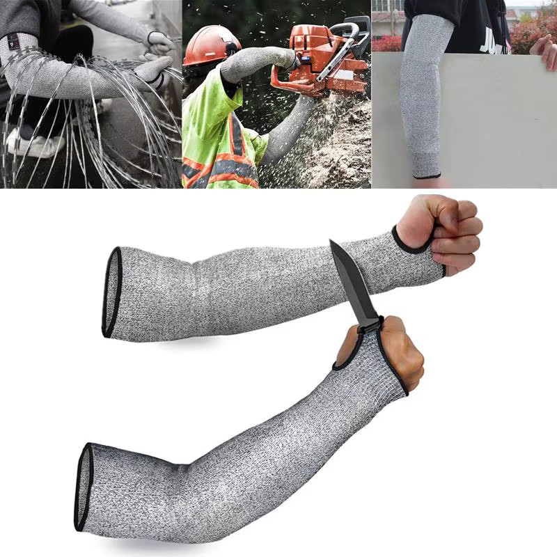 Hengsong Schnittfeste Armmanschetten aus HPPE Level 5 Arbeitsschutz Armmanschettenabdeckung - Bild 2