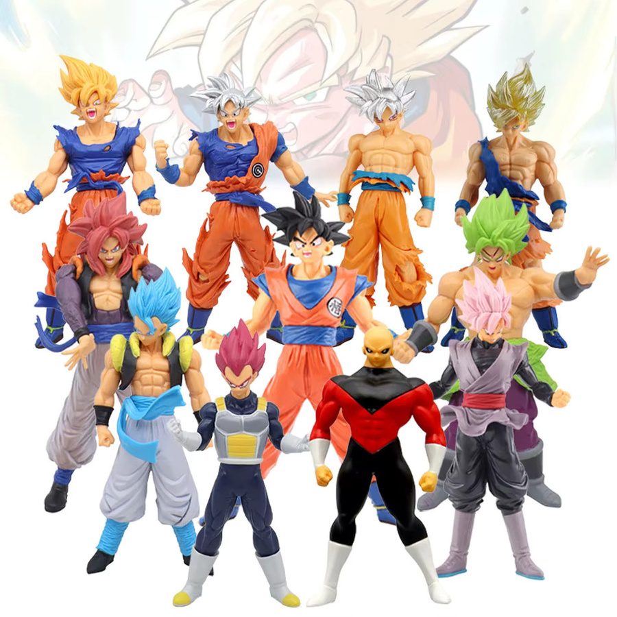 Bandai Dragon Ball Z Son Goku Broly Vegeta, Action Figur, 18cm - Bild 2