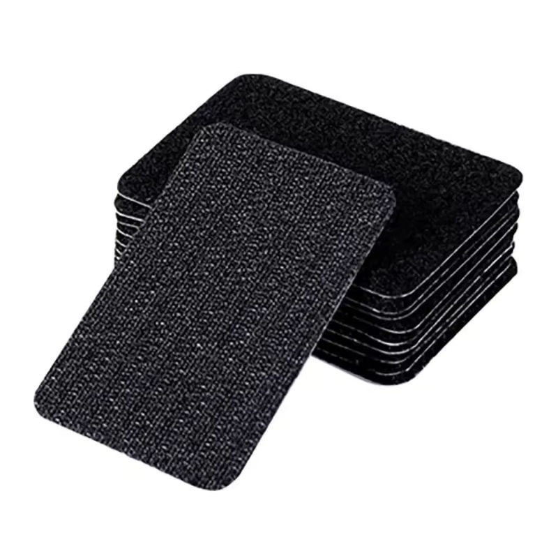 10 Stück selbstklebendes Klettverschlussband aus Nylon in Schwarz und Weiß für DIY-Befestigungen - Bild 6