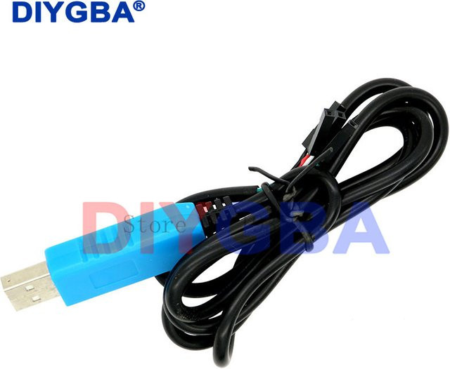 DNIGEF USB zu RS232 Serielles Konvertierungskabel PL2303TA in Blau - Bild 1