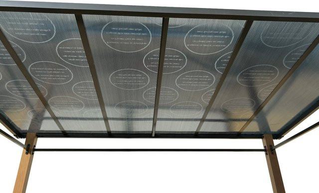 Leco Polycarbonat-Dachplatten-Set für Luxus-Grillpavillon - Bild 1
