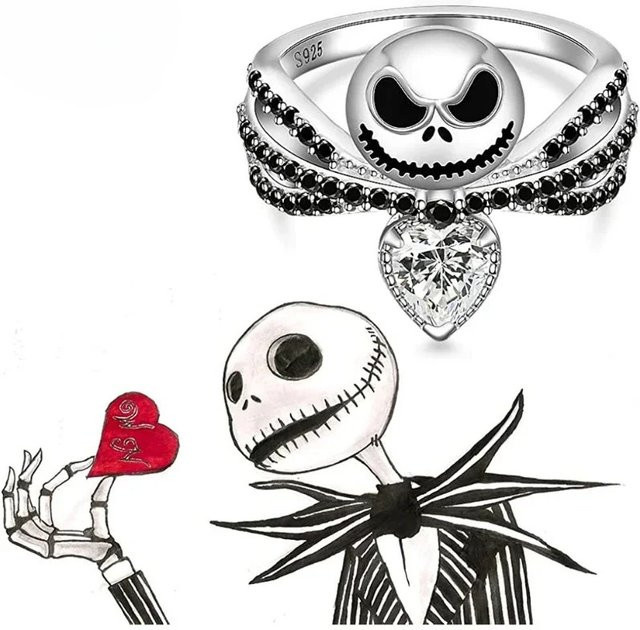 Hasbro Charm-Ring, Schwarz, Emaille, Kristall, Unisex - Bild 1