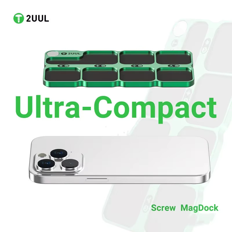2UUL ST95 MagDock Magnetische Schrauben Ablage aus Aluminiumlegierung für Handy Reparatur Werkzeuge - Bild 3